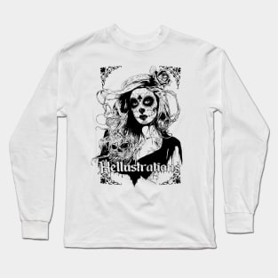 Day of the dead girl Long Sleeve T-Shirt